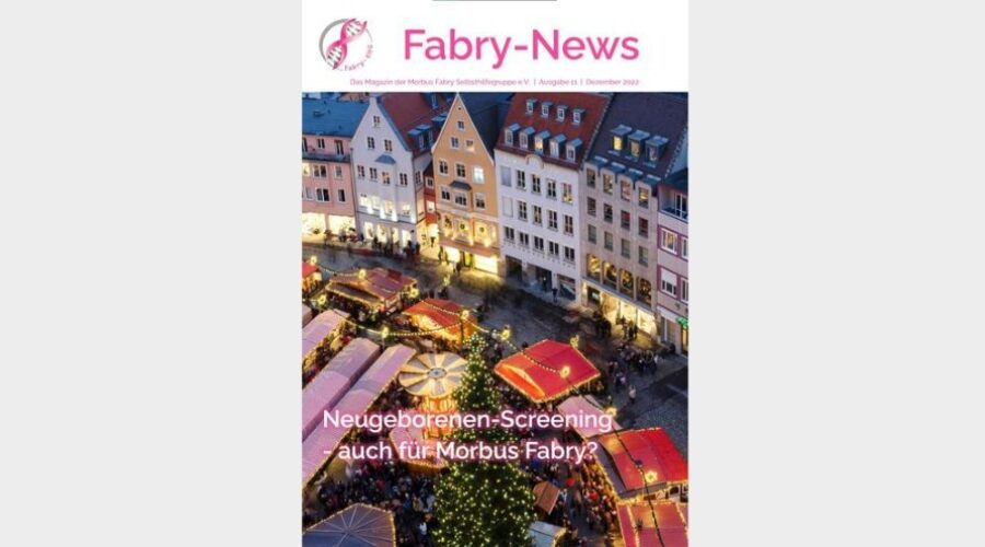 Fabry News Nr. 11 Dezember 2022!
